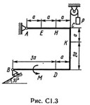 Решение С1 рисунок 3 условие 6 (вариант 36) Тарг 1989 - изображение № 2