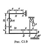 Решение С1 рисунок 9 условие 9 (вариант 99) Тарг 1989