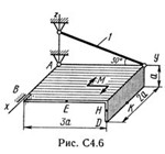 Решение задачи С4 рис 6 усл 5 (вар 65) Тарг С.М. 1989г