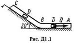 Решение задачи Д1 Вариант 10, решебник Тарг С.М. 1983