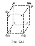 Задача С4 вариант 16, решебник термех Тарг С.М. 1982 г
