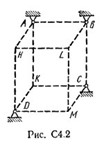 Задача С4 вариант 20, решебник термех Тарг С.М. 1982 г