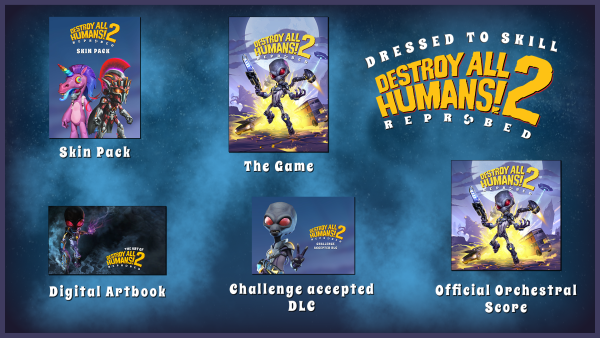Destroy All Humans! 2 - Dressed to Skill Edition КЛЮЧ