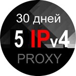 5 общих дата-центр прокси Санкт-Петербург - 30 дней