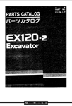 HITACHI EX120-2 КАТАЛОГ ЗАПЧАСТЕЙ ЭКСКАВАТОР