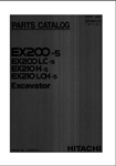 HITACHI EX200-5 КАТАЛОГ ЗАПЧАСТЕЙ ЭКСКАВАТОР