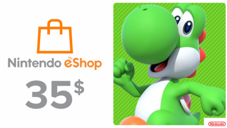 💲✅35 USD Nintendo Eshop ✅ Карта оплаты