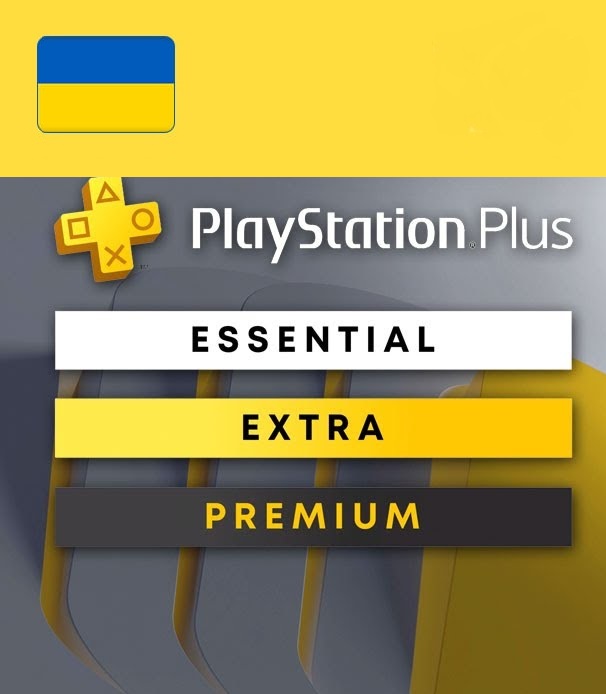 🔥PSN PLUS УКРАИНА ESSENTIAL EXTRA DELUXE 1-12 МЕСЯЦЕВ