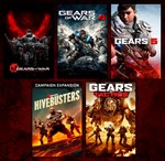 Gears of War 1, 4, 5 + Hivebusters  Онлайн ⌨️ Без ПО