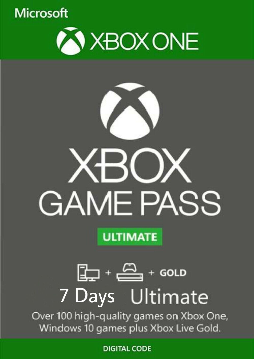 Xbox Game pass Ultimate 7 Дней Xbox One/ Windows 10