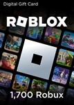 Roblox Gift Card 1700 Robux GLOBAL