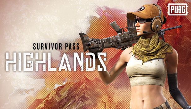 PUBG - Survivor Pass: Highlands (Глобальный ключ Steam)
