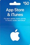 Itunes Gift Card 50 USD GLOBAL