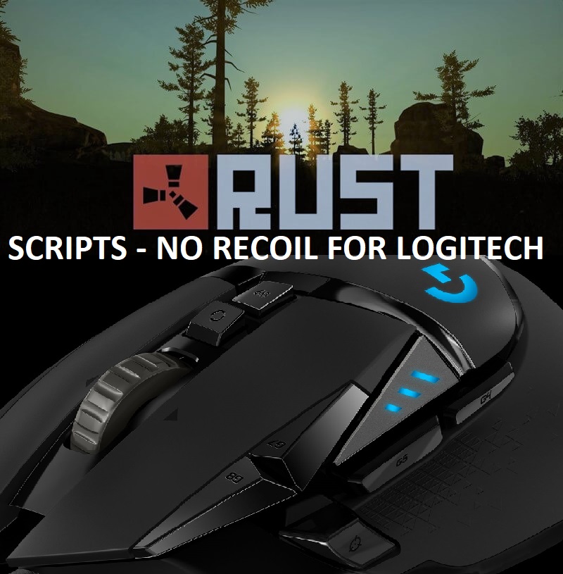 RUST Legacy - M4 & P250 - скрипты No recoil - logitech