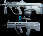 WarZone - Макросы для AUG & RAM7 - logitech