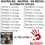 BattleBit remastered - автоматы - макросы для bloody