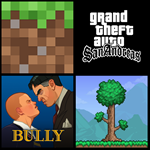 ️ Minecraft Bully GTA San Andreas Terraria iPhone ios