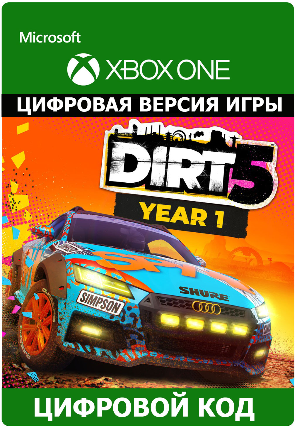 🔑DIRT 5 Year One Edition / XBOX ONE/SERIES X|S/KEY🔑