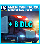 American Truck Simulator + 8 DLC (STEAM) Аккаунт
