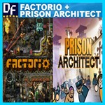 ・FACTORIO + PRISON ARCHITECT ・STEAM АККАУНТ + ПОДАРОК