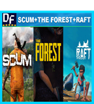 ・SCUM + The Forest + RAFT・STEAM Аккаунт・GLOBAL・ - изображение № 2