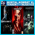 ・MORTAL KOMBAT XL + TEKKEN 7 + INJUSTICE ・STEAM АККАУНТ