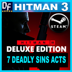 HITMAN 3 DELUXE + 7 DEADLY SINS PACK (STEAM) Аккаунт