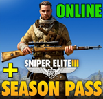 Sniper Elite 3 + Season Pass - ОНЛАЙН️STEAM Аккаунт