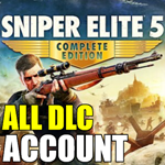 ・SNIPER ELITE 5・COMPLETE EDITION・ВСЕ DLC・STEAM АККАУНТ・