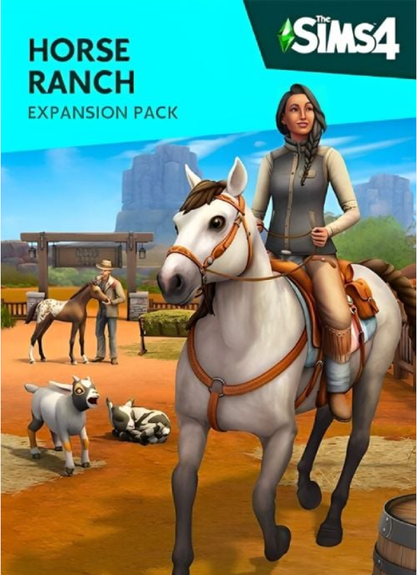 THE SIMS 4: КОННОЕ РАНЧО HORSE RANCH (EA APP) + ПОДАРОК