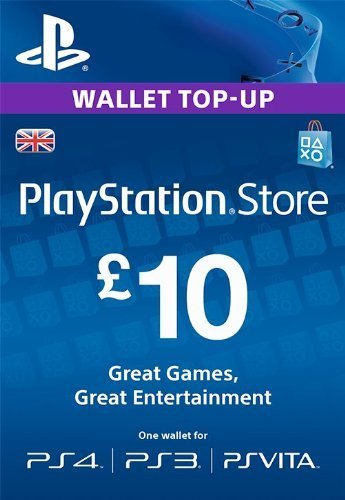 PLAYSTATION NETWORK PSN 10 GBP ВЕЛИКОБРИТАНИЯ СРАЗУ