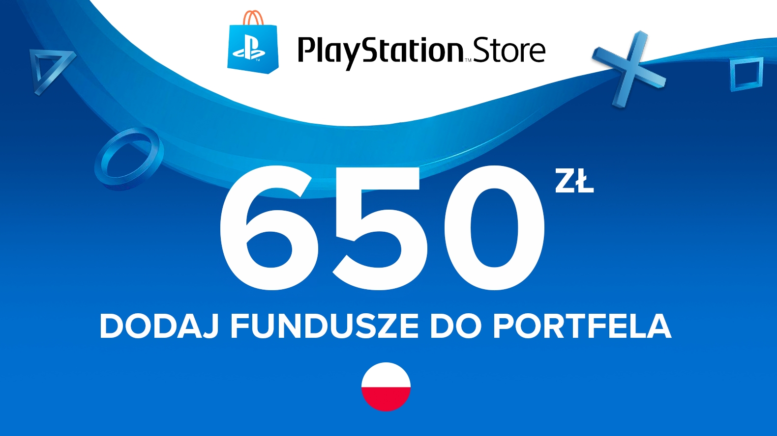 PLAYSTATION NETWORK PSN 650 PLN ЗЛОТЫХ ПОЛЬША СРАЗУ