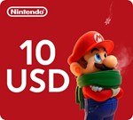 NINTENDO eSHOP 10-20-35-50-70-100 USD (США) + 0% КАРТОЙ