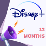 DISNEY PLUS PREMIUM ГАРАНТИЯ 12 МЕСЯЦЕВ