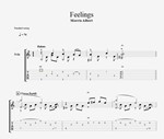 Feelings Morris Albert fingerstyle аранжировка gtp/pdf