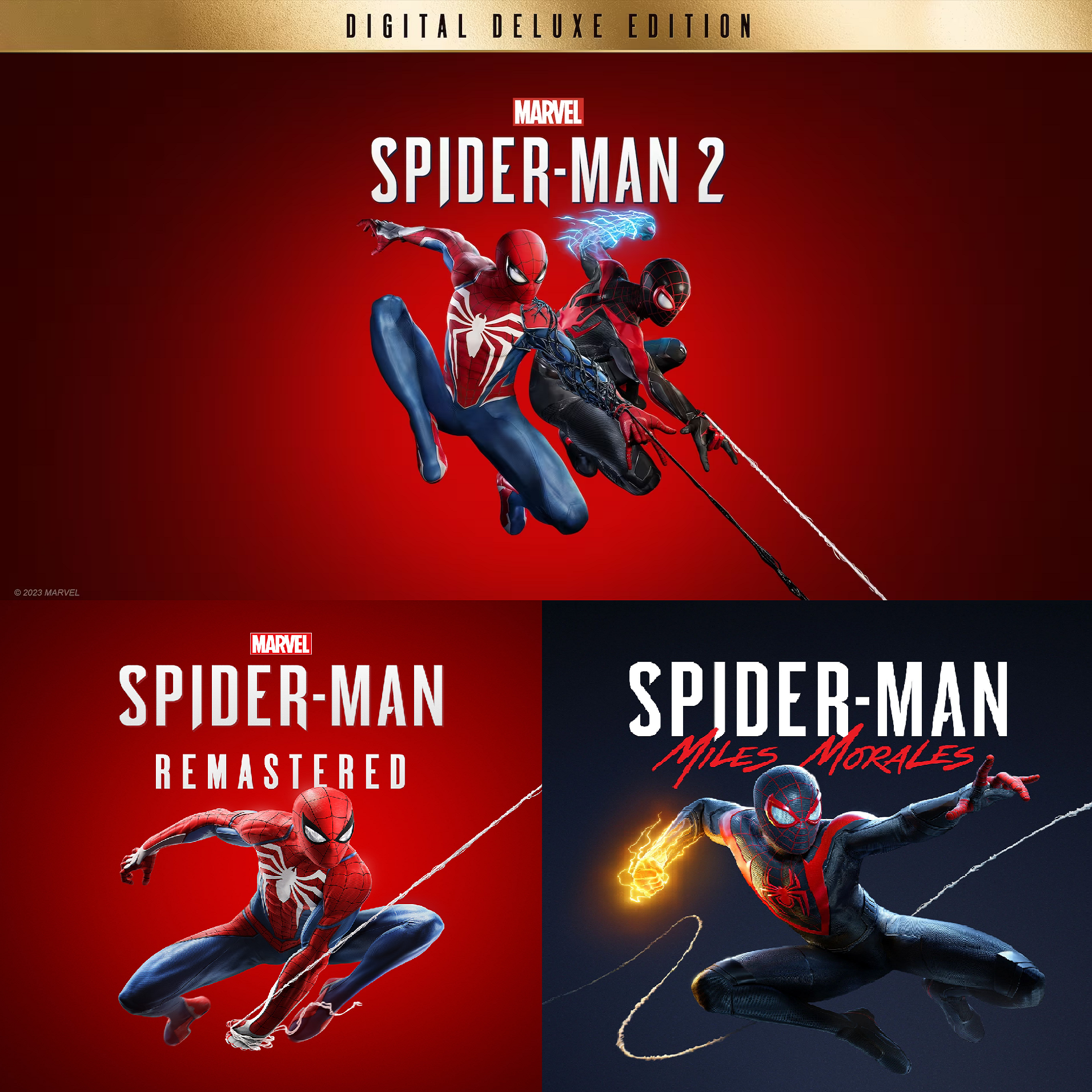 🟢Marvel's Spider-Man 2 Deluxe + Remastered + Miles