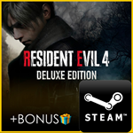  RESIDENT EVIL 4 DELUXE  + DLC Separate Ways️Steam️