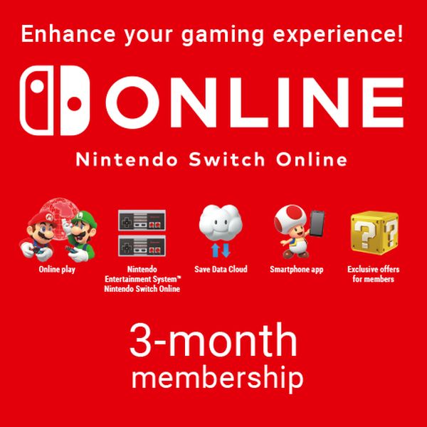 ✅Nintendo Switch Online 3 Месяца Подписка ⭐Europe\Key⭐