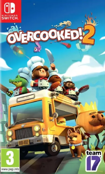 ✅Overcooked! 2 ⭐Nintendo Switch\Europe\Key⭐ + Бонус