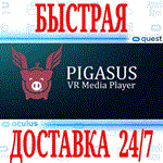 Pigasus VR Media Player OCULUS QUEST АВТОВЫДАЧА