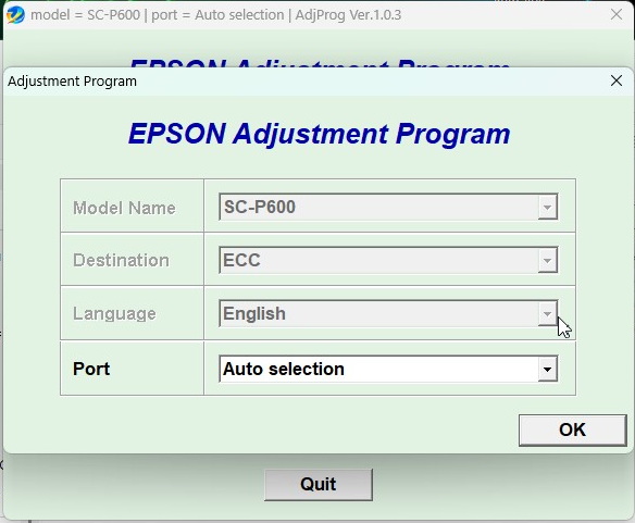 EPSON Adjustment Program SC-P600 (ECC)