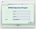 EPSON AdjProg Reset L4150