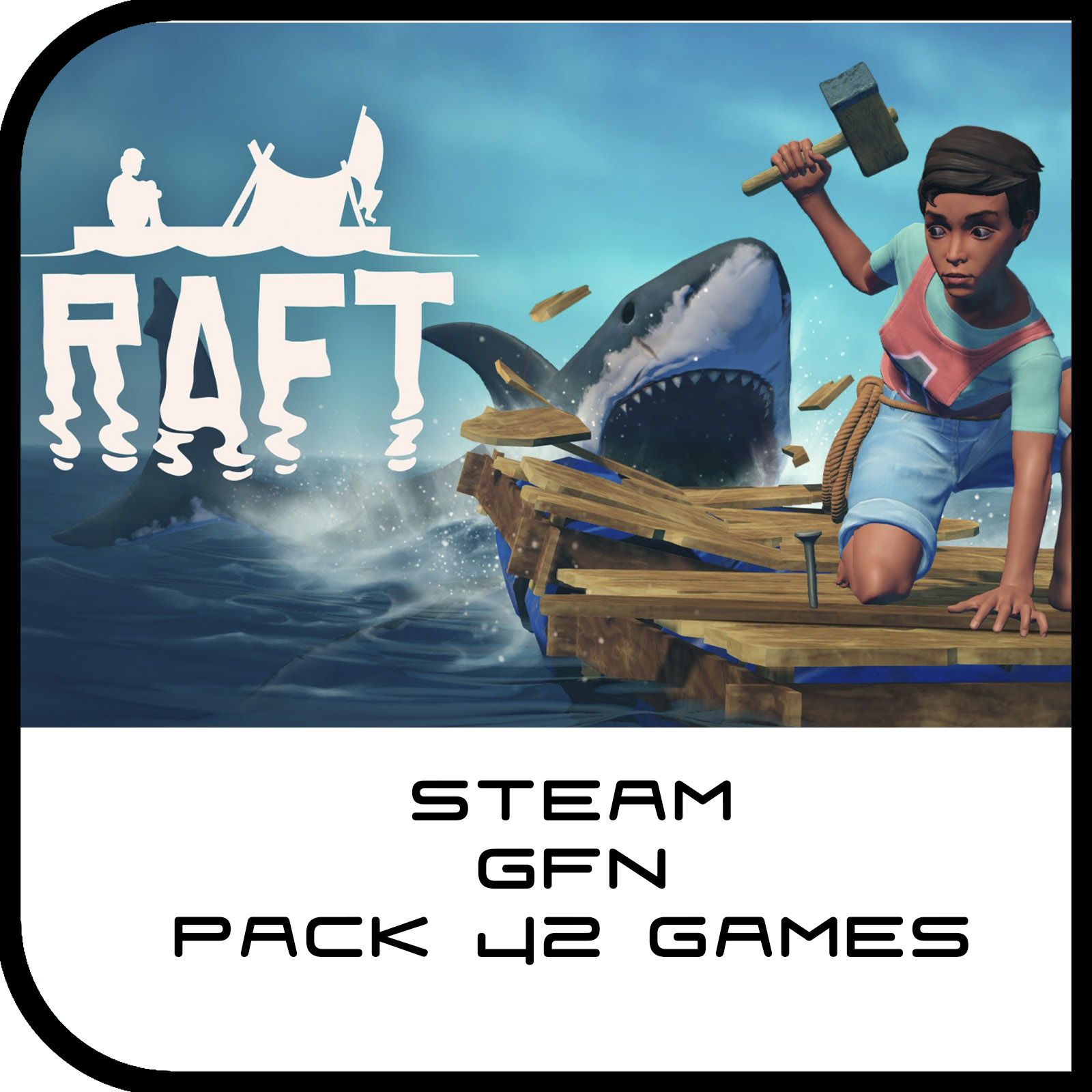 Купить активация RAFT Безлимитная аренда Steam Deck GFN дешево за 30