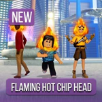 KEY Roblox Flaming Hot Chip Head️ Prime Gaming