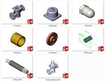 Клапан перепускной МЧ00.01.00.00 solidworks