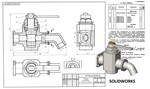 Кран сливной МЧ00.03.00.00 solidworks - изображение № 3