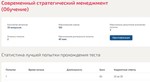 Современный стратегический менеджмент ответы Синергия