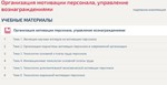 Организация мотивации персонала. Тест Синергия ответы