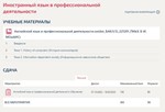 Английский в профессиональной деятельности Синергия МОИ