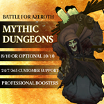 Mythic Dungeons 8/10, 10/10 World of Warcraft (US)